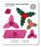 Cupid Rose, Holly and Berries JEM Cutter 