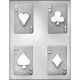 3-1/2" PLAYING CARD CHOC