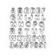 Alphabet & Numbers Cut Outs