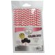 Red Chevron Cake Pop Sticks, 25 ct