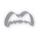 Cookie Cutter Bat Flying 4"