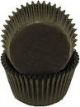 Black Standard baking cup  / Cupcake Liner / foil, 500 count
