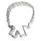 Cookie Cutter - Wreath W/bow 3-1/2"