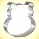 Hippo Face Cookie Cutter 3.75"