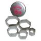 Fluted Hexagon Set