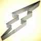 Cookie Cutter Lightning Bolt 4.25 inch