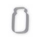 Cookie Cutter Mason Jar 4.75"