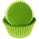 Lime Standard baking cup  / Cupcake Liner Glassine / 50 count