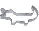 Alligator Cookie Cutter 4"