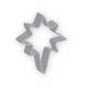 Cookie Cutter Star of Bethlehem 5 5/8"