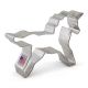 Unicorn Cookie Cutter 4.5"