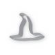 Cookie Cutter Witch’s Hat 3.5"